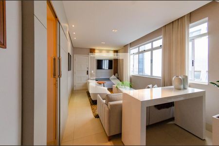 Sala de apartamento para alugar com 4 quartos, 128m² em Coracao de Jesus, Belo Horizonte