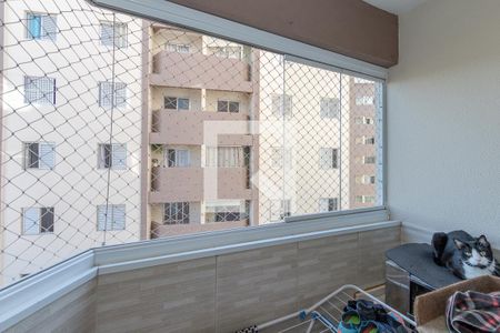 Varanda de apartamento para alugar com 2 quartos, 56m² em Parque Maria Helena, São Paulo