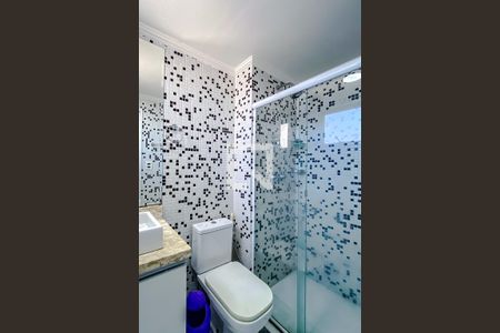 Banheiro da Suíte de apartamento para alugar com 1 quarto, 29m² em Brás, São Paulo