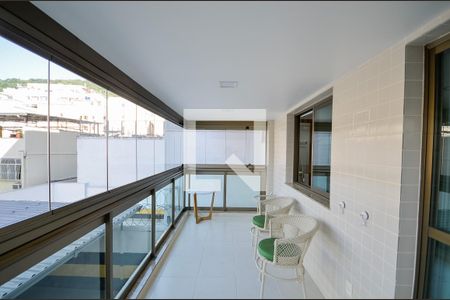 Varanda da Sala de apartamento à venda com 3 quartos, 115m² em Tijuca, Rio de Janeiro