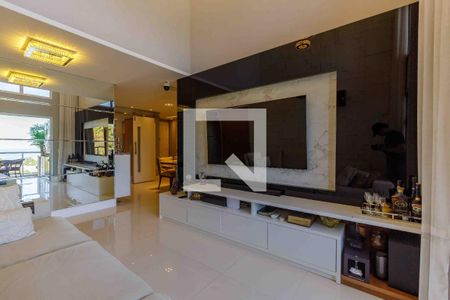 Sala de apartamento para alugar com 3 quartos, 105m² em Recreio dos Bandeirantes, Rio de Janeiro