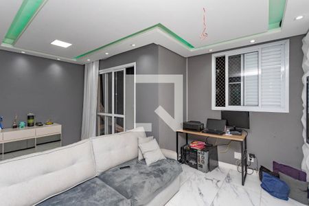 Sala  de apartamento à venda com 2 quartos, 62m² em Centro, Diadema