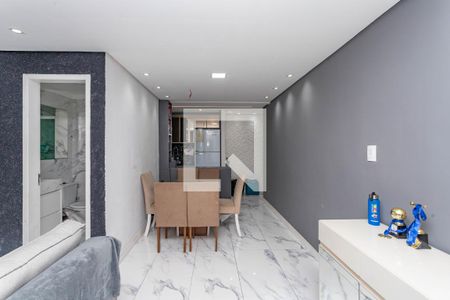 Sala  de apartamento à venda com 2 quartos, 62m² em Centro, Diadema