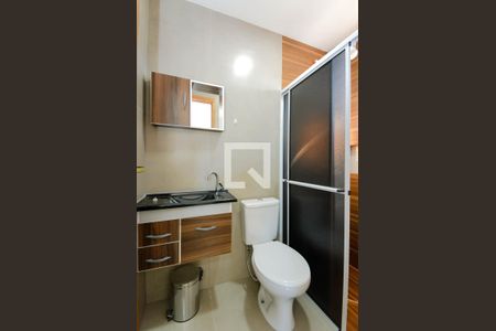 Banheiro de kitnet/studio para alugar com 1 quarto, 30m² em Jardim Paraíso, Guarulhos