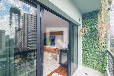 Varanda de apartamento à venda com 3 quartos, 127m² em Vila Bastos, Santo André
