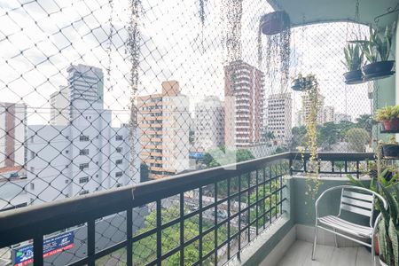 Varanda de apartamento à venda com 3 quartos, 127m² em Vila Bastos, Santo André