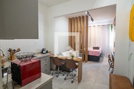 Sala  de kitnet/studio para alugar com 1 quarto, 38m² em Centro, Rio de Janeiro