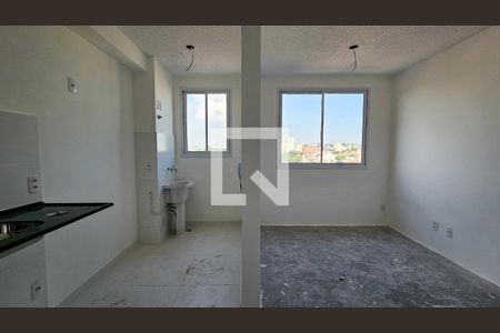 Sala / Cozinha de apartamento à venda com 2 quartos, 38m² em Jardim Prudência, São Paulo