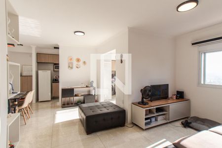 Sala   de apartamento à venda com 1 quarto, 53m² em Parque Vitória, São Paulo