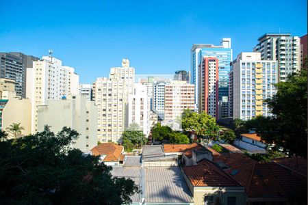 Vista da Varanda da Sala de apartamento à venda com 1 quarto, 34m² em Bela Vista, São Paulo