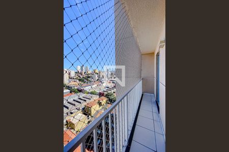 Varanda da Sala de apartamento à venda com 1 quarto, 36m² em Cambuci, São Paulo