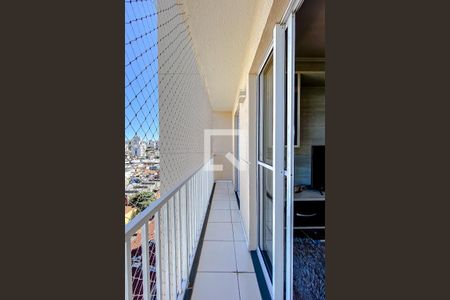 Varanda da Sala de apartamento à venda com 1 quarto, 36m² em Cambuci, São Paulo