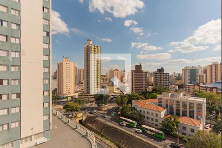 Vista da Sala de apartamento à venda com 1 quarto, 42m² em Centro, Campinas