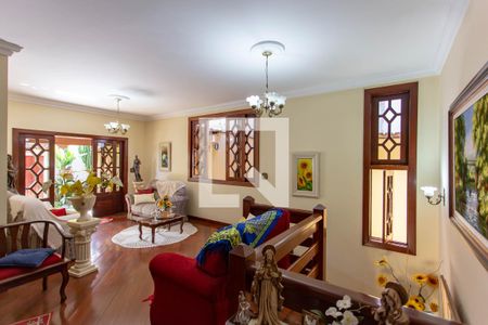 Sala de casa à venda com 4 quartos, 360m² em Santa Branca, Belo Horizonte