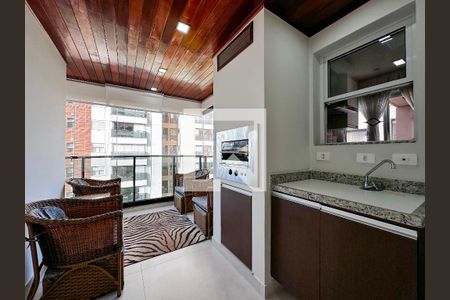 Sacada de apartamento para alugar com 3 quartos, 82m² em Jardim Caravelas, São Paulo