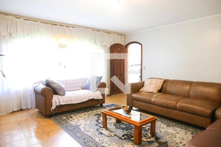 Sala de casa à venda com 3 quartos, 327m² em Vila Humaitá, Santo André
