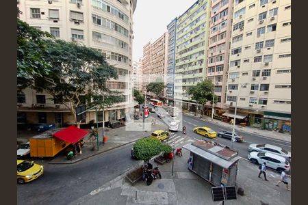 Sala vista  de apartamento à venda com 3 quartos, 125m² em Copacabana, Rio de Janeiro