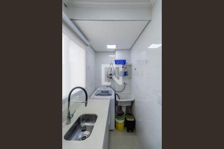 Cozinha e Área de Serviço de apartamento à venda com 2 quartos, 40m² em Vila Euthalia, São Paulo