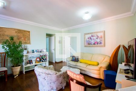 Sala de apartamento à venda com 3 quartos, 97m² em Jardim Bela Vista, Santo André