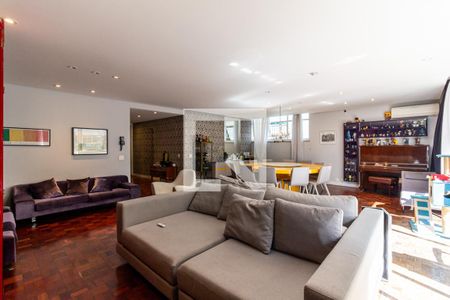 Sala de apartamento à venda com 4 quartos, 270m² em Santa Cecilia, São Paulo