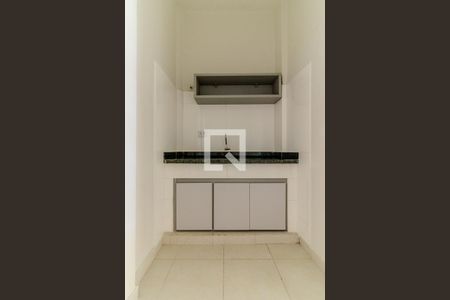 Cozinha de kitnet/studio para alugar com 1 quarto, 30m² em Santa Efigênia, São Paulo