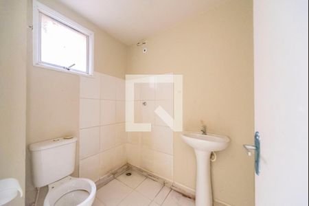 Banheiro  de apartamento à venda com 2 quartos, 43m² em Vila Eldizia, Santo André