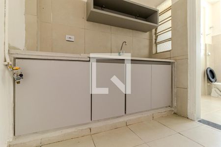 Cozinha  de kitnet/studio para alugar com 1 quarto, 30m² em Santa Ifigênia, São Paulo