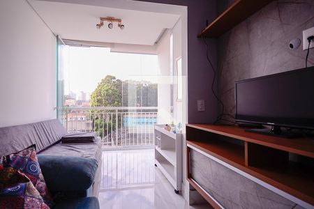 Sala  de apartamento à venda com 3 quartos, 66m² em Vila Dom Pedro I, São Paulo