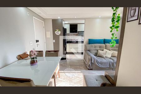 Sala - Sala de Jantar de apartamento à venda com 2 quartos, 49m² em Vila Homero Thon, Santo André