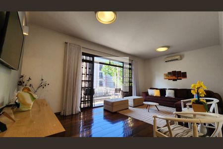 Sala de casa para alugar com 3 quartos, 191m² em Embaré, Santos