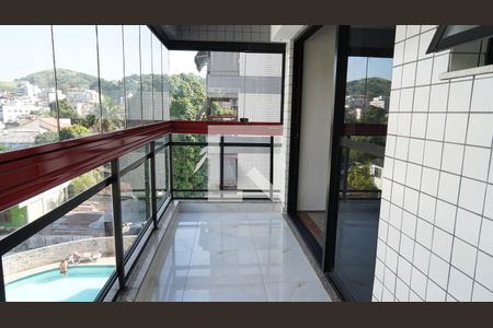 Varanda de apartamento à venda com 3 quartos, 91m² em Freguesia de Jacarepaguá, Rio de Janeiro