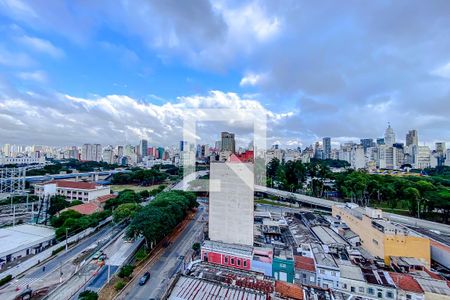 Vista da Varanda de apartamento à venda com 1 quarto, 31m² em Brás, São Paulo