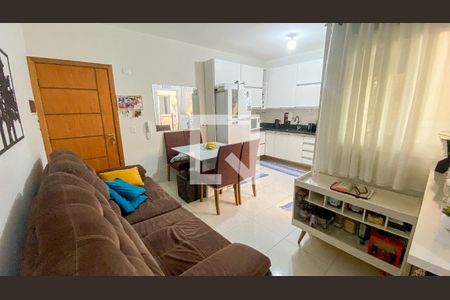 Sala - Sala de Jantar  de apartamento para alugar com 2 quartos, 53m² em Parque Jaçatuba, Santo André