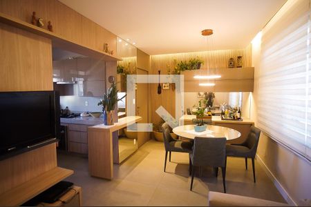 Sala de apartamento à venda com 4 quartos, 82m² em Santa Rosa, Belo Horizonte