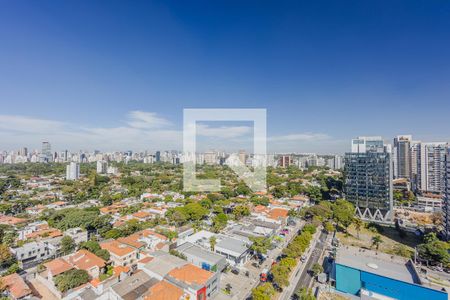 Vista da Varanda de apartamento para alugar com 1 quarto, 55m² em Pinheiros, São Paulo