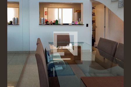 Sala de Jantar de apartamento à venda com 3 quartos, 120m² em Alphaville Nova Lima, Nova Lima