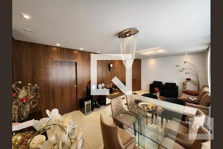 Sala de apartamento à venda com 3 quartos, 109m² em Lourdes, Belo Horizonte