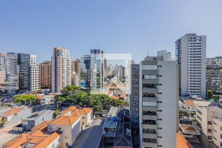 Vista da Varanda de kitnet/studio para alugar com 1 quarto, 54m² em Pinheiros, São Paulo