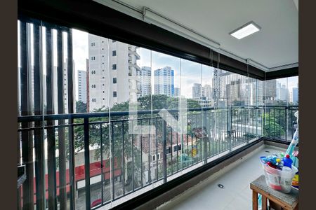 Sacada de apartamento para alugar com 1 quarto, 37m² em Campo Belo, São Paulo