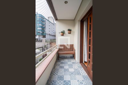 Varanda da Sala de apartamento à venda com 2 quartos, 85m² em Menino Deus, Porto Alegre