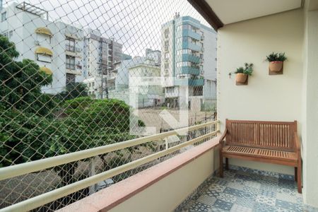 Varanda da Sala de apartamento à venda com 2 quartos, 85m² em Menino Deus, Porto Alegre