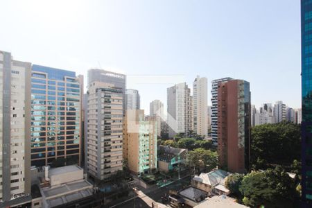 Vista  de apartamento para alugar com 2 quartos, 63m² em Moema, São Paulo