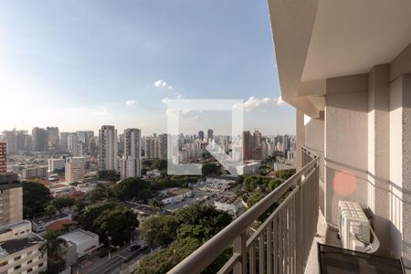 Vista da Varanda de kitnet/studio para alugar com 1 quarto, 28m² em Santo Amaro, São Paulo
