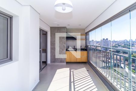 Varanda gourmet de apartamento à venda com 2 quartos, 73m² em Vila Independencia, São Paulo