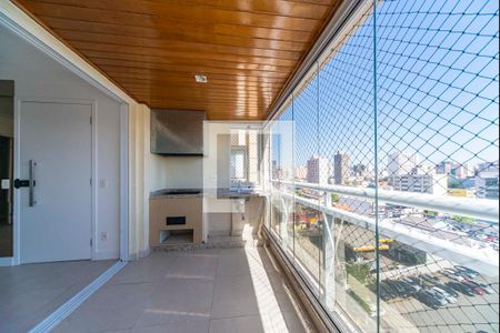 Varanda Gourmet de apartamento para alugar com 3 quartos, 128m² em Centro, Santo André