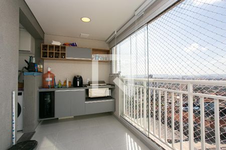 Varanda gourmet de apartamento à venda com 2 quartos, 58m² em Penha de França, São Paulo
