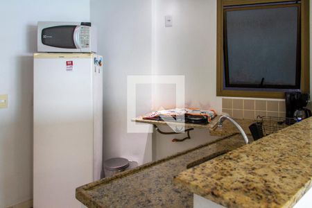 Cozinha integrada de apartamento para alugar com 1 quarto, 48m² em Barra da Tijuca, Rio de Janeiro