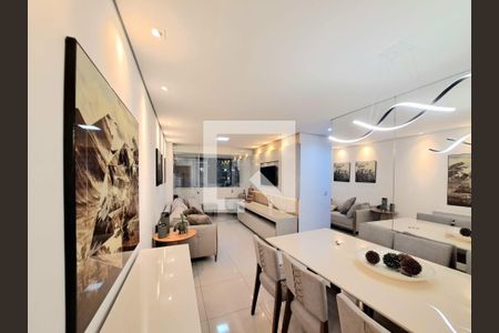 Sala de apartamento para alugar com 3 quartos, 117m² em Buritis, Belo Horizonte