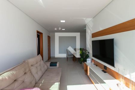 Sala de apartamento à venda com 3 quartos, 90m² em Santo Agostinho, Belo Horizonte