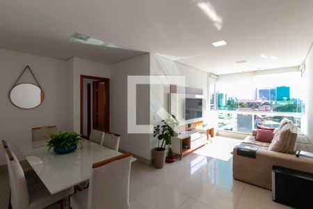Sala de apartamento à venda com 3 quartos, 90m² em Barro Preto, Belo Horizonte